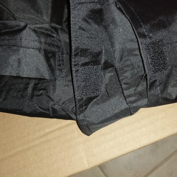 fleece lined unisex kid snow pants black - Picture 7 of 8